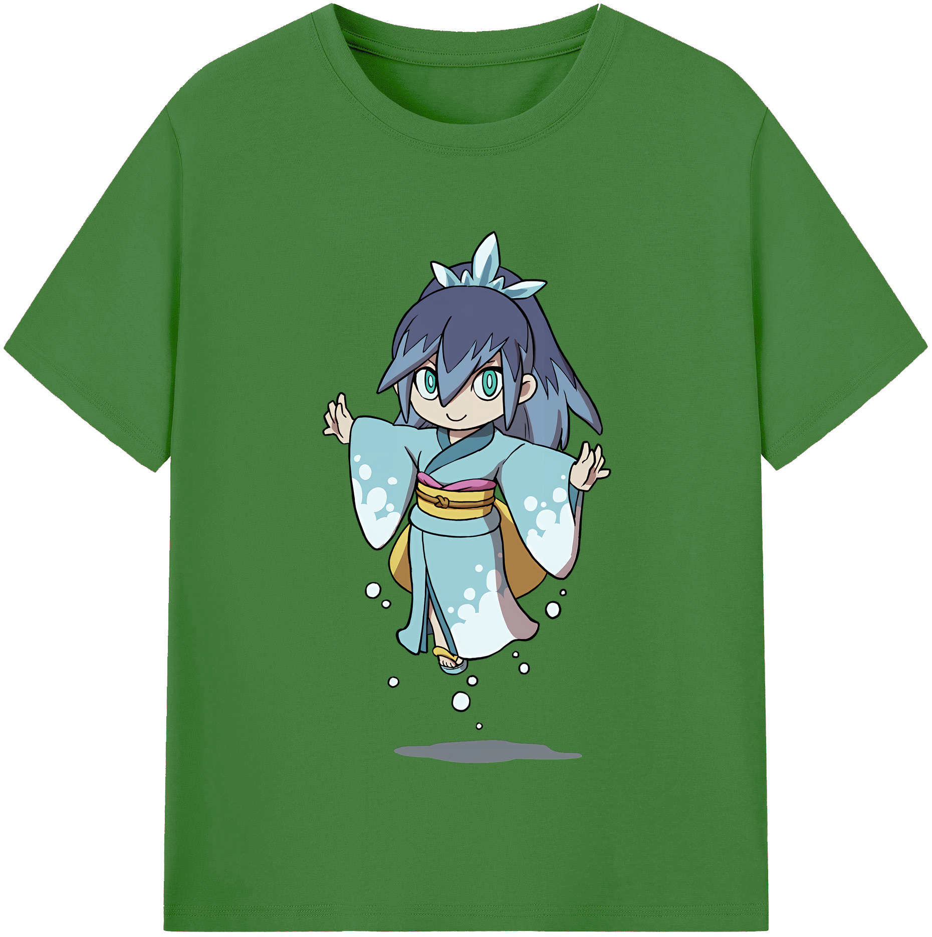 （画像用） 妖怪ウォッチ Yo-kai Watch レディースカジュアルプリントTシャツ（綿100％）